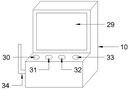 Multi-point touch type accurate positioning apple picking machine