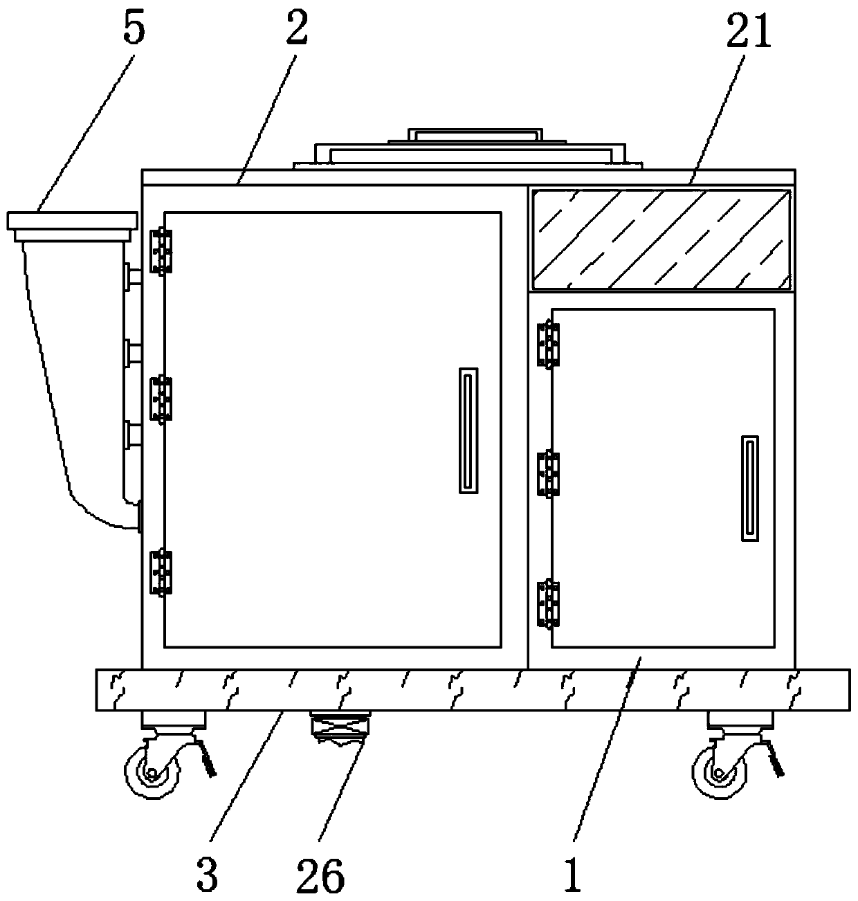 Novel agricultural technology quality detection equipment