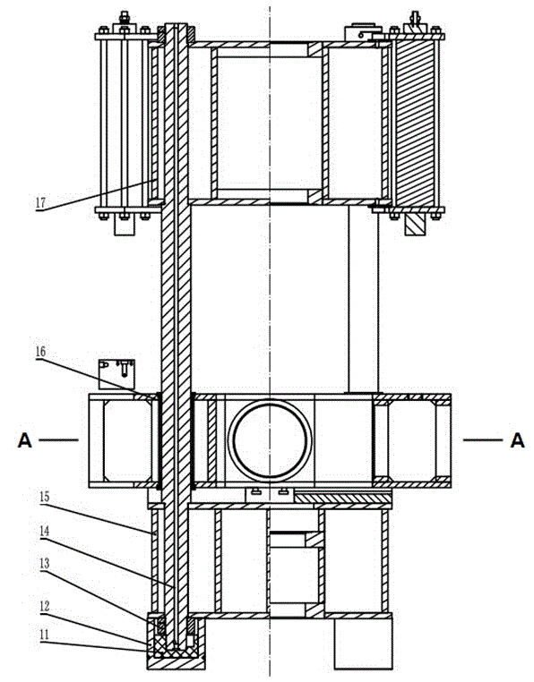 Multi-directional die forging process testing device