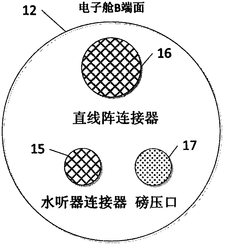 Deep-sea acoustic beacon directional guide device