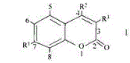 Environmental protection type organic coumarin-base photoluminescence anti-counterfeiting pigment, environmental protection type organic coumarin-base photoluminescence anti-counterfeiting ink,and preparation methods thereof