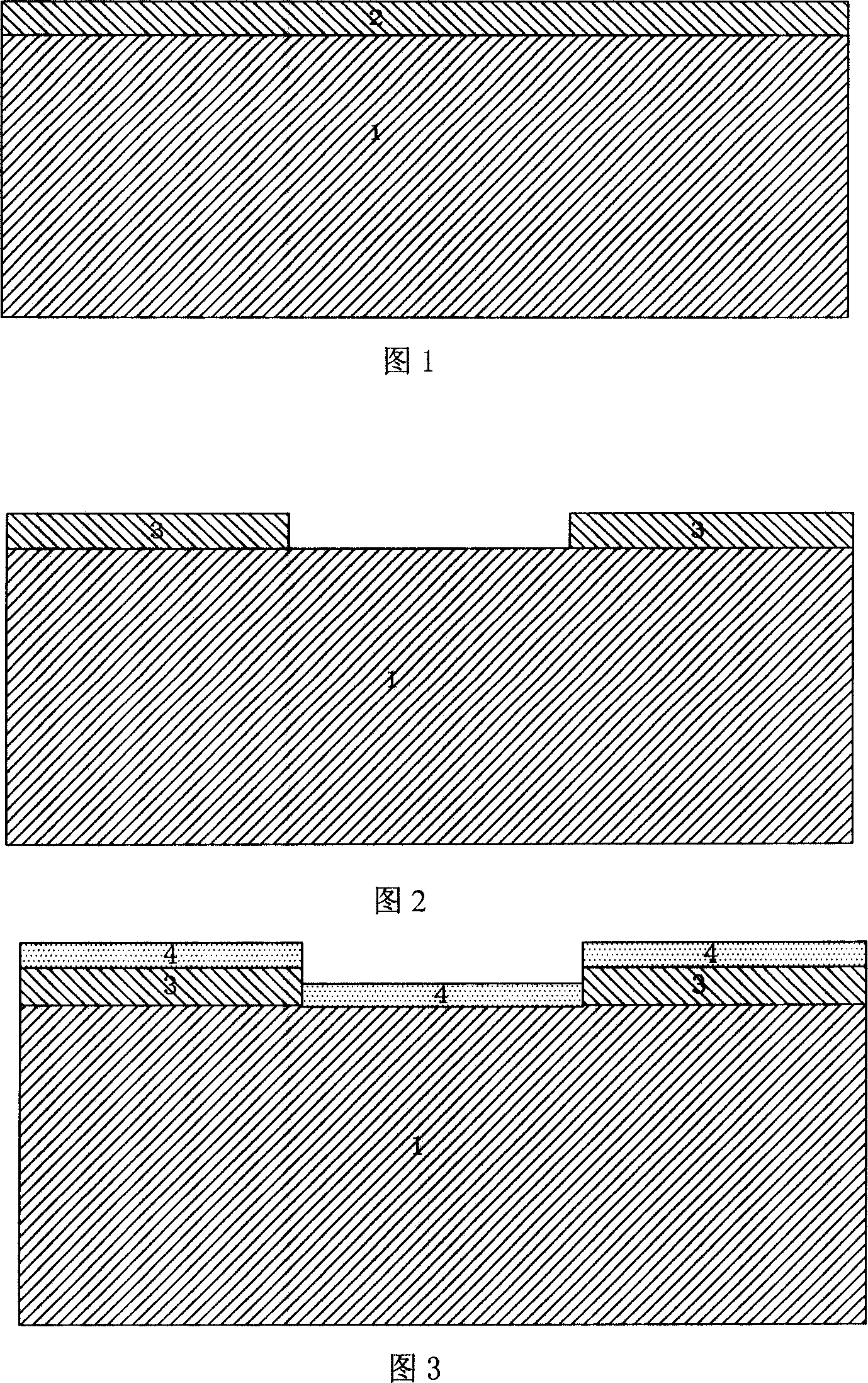Strip preparation method of graphics ferroelectric lead zirconate titanate film