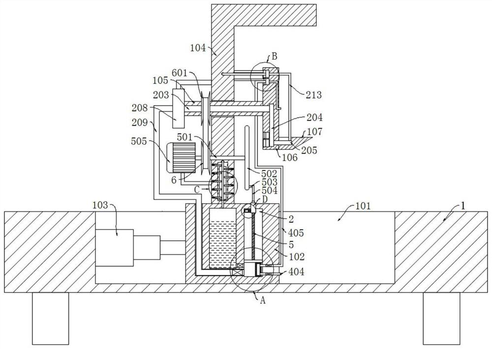 Pipe fitting chamfering machine for fitness equipment production and processing