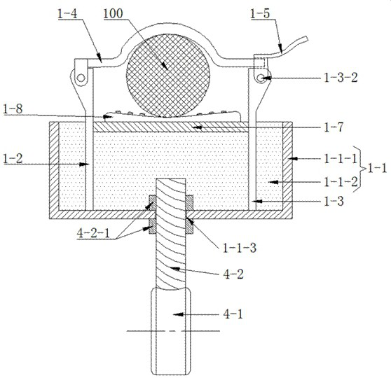 A transmission cable suspension distance limiting device