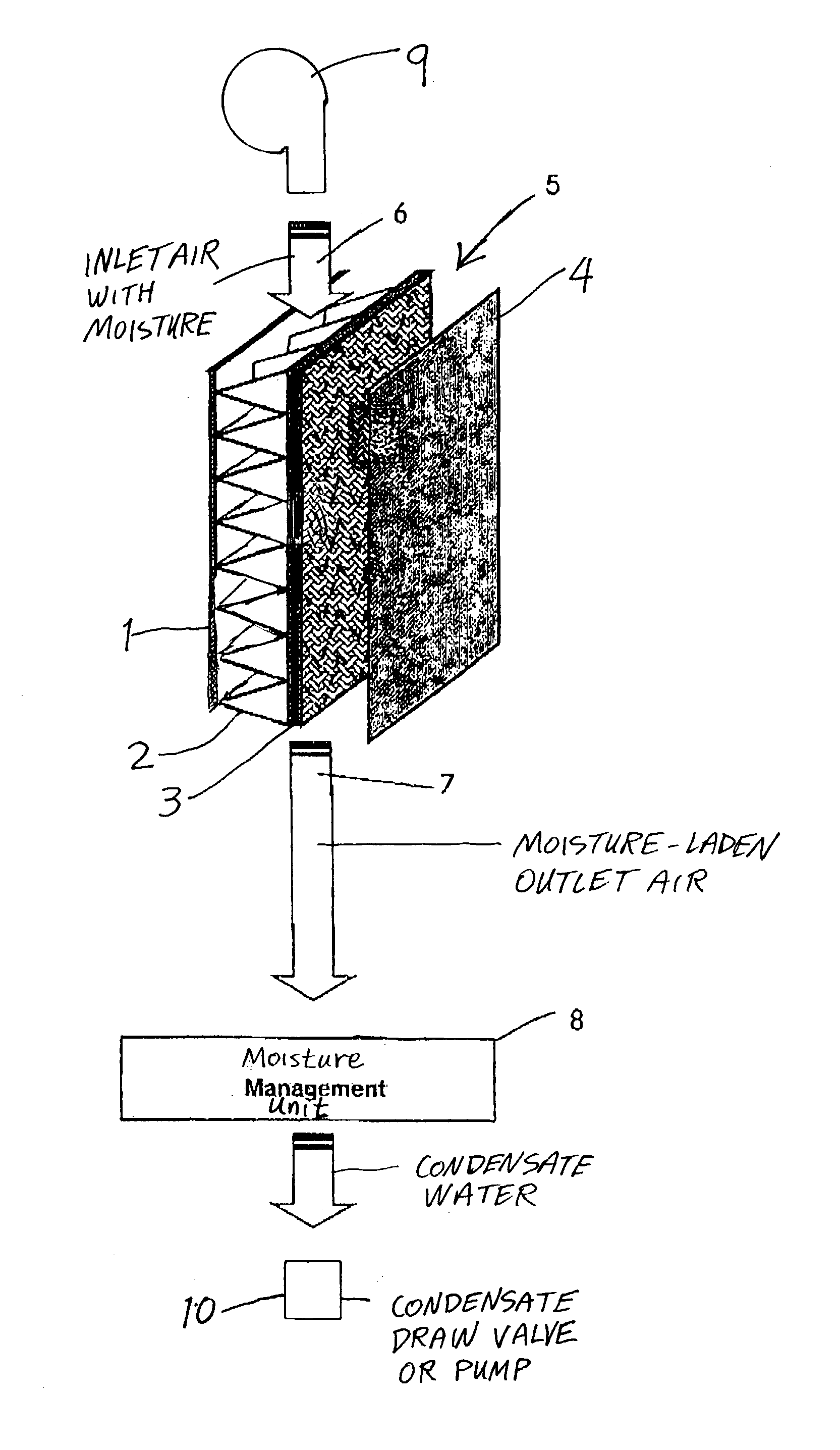 Ventilated double-walled composite aircraft fuselage shell