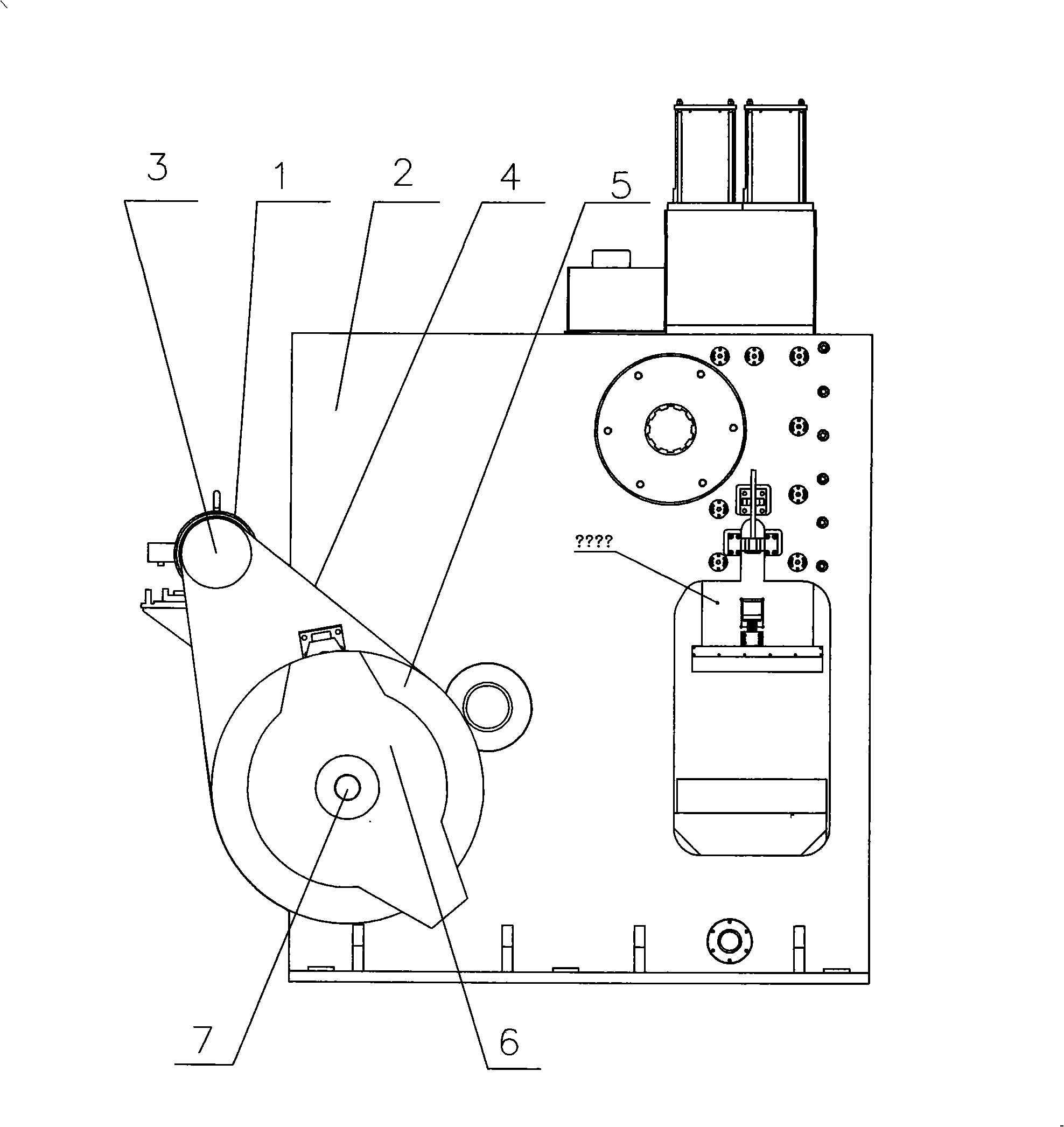 Sliding block driving mechanism of multiple slide rod press machine