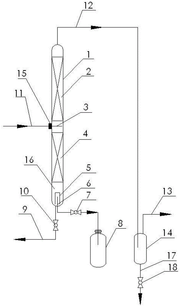 Distributor and distillation device with same