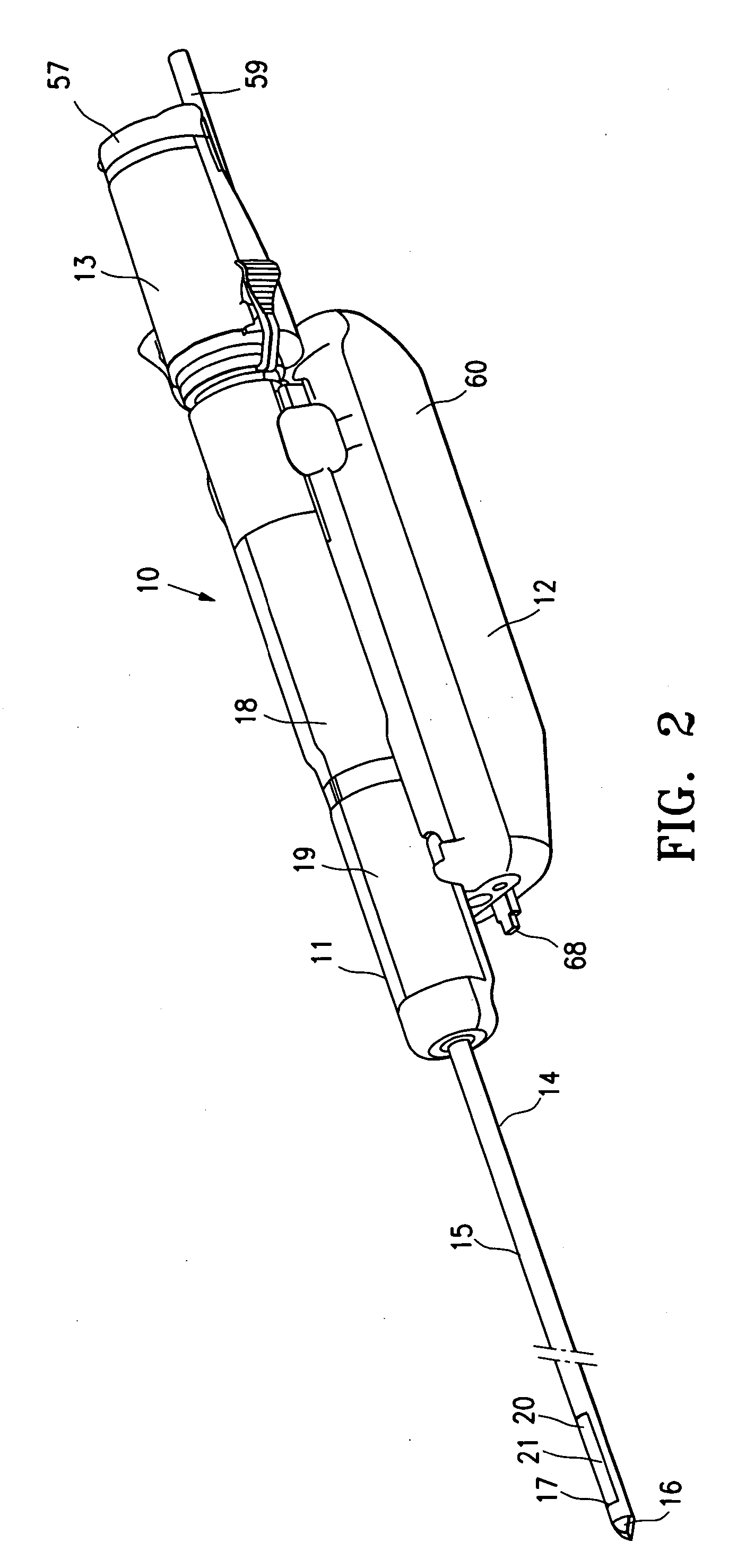 Graphical user interface for tissue biopsy system