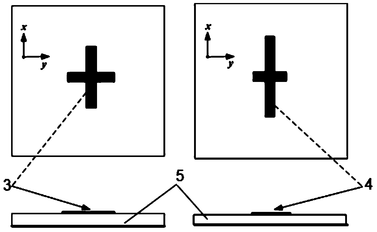 Rotating unit type double-frequency circular polarization reflective array antenna