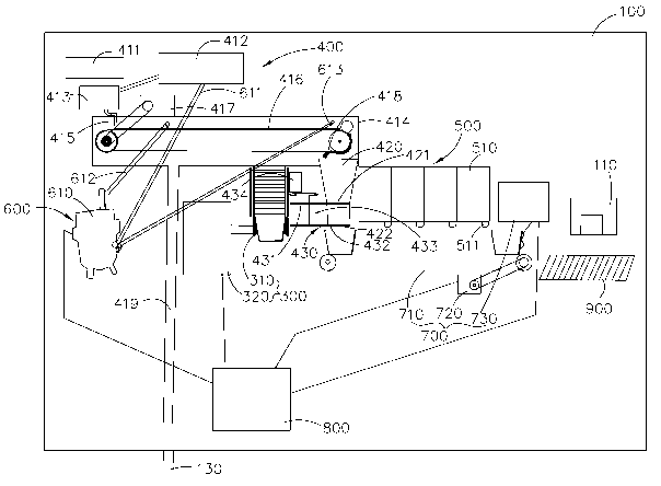 Buffet noodle vending machine