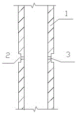 Expanding concrete tubular pile as well as expanding device and expanding method