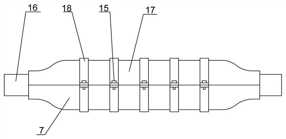 Coated cable joint fault early warning device and method