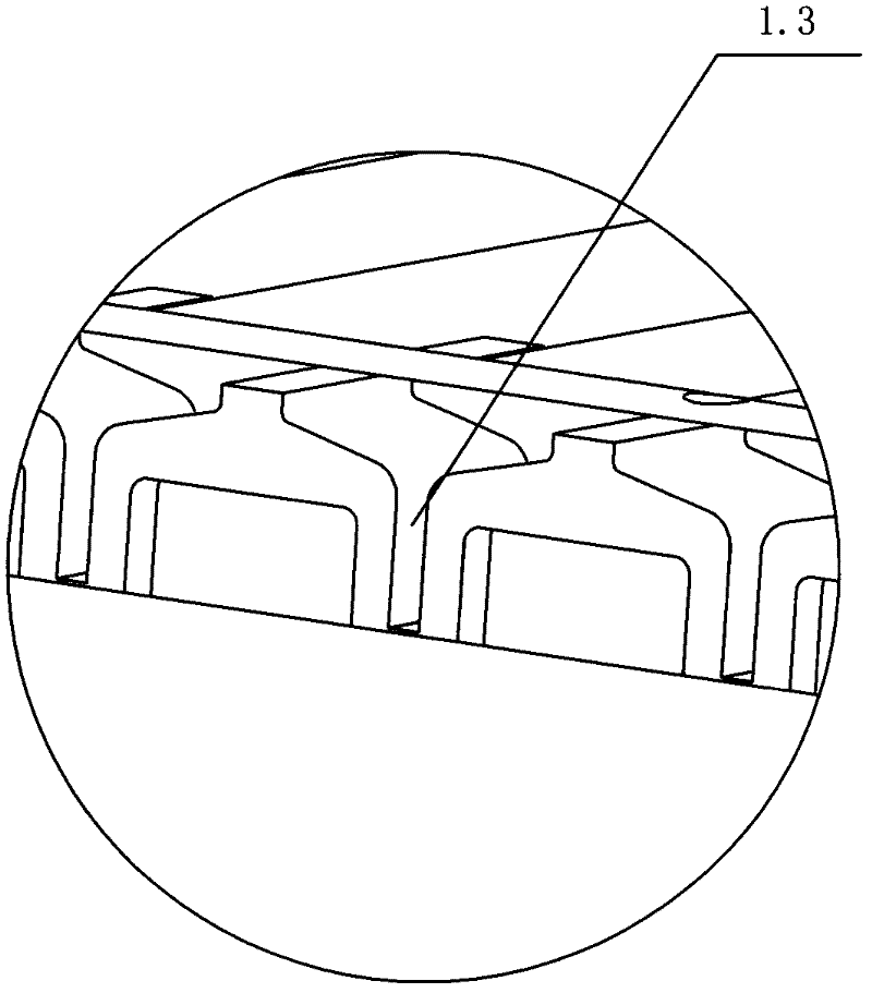 Phenolic glass steel and subway evacuation platform made of same