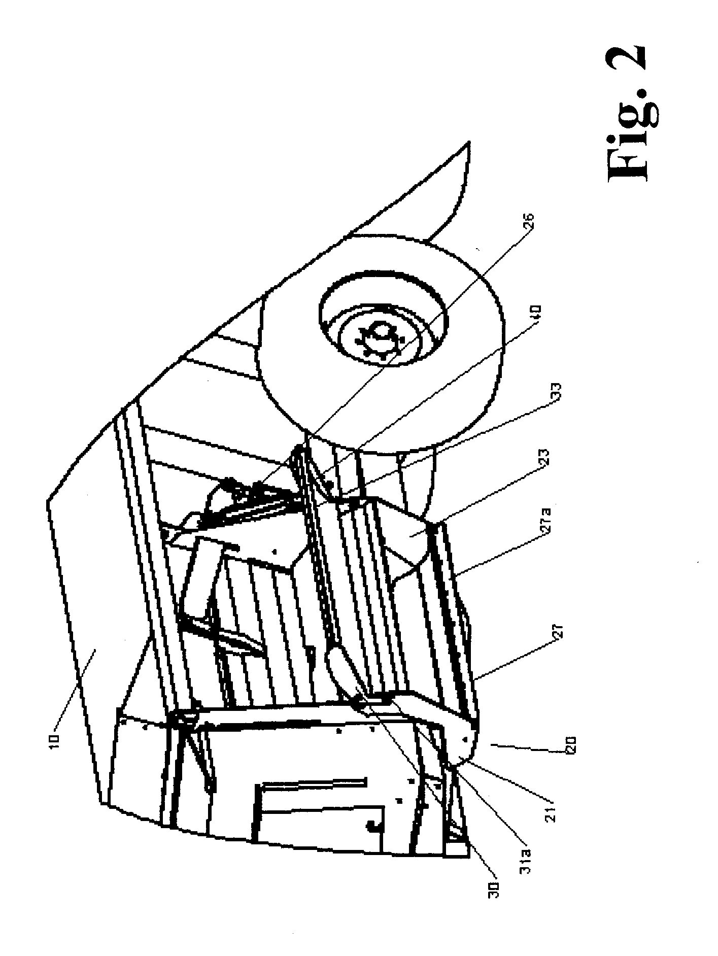 Combination material deflector and door seal for a material spreader