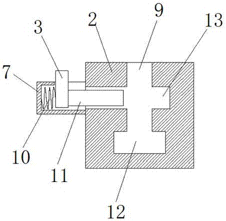 Front cover structure of explosion-proof brushless motor