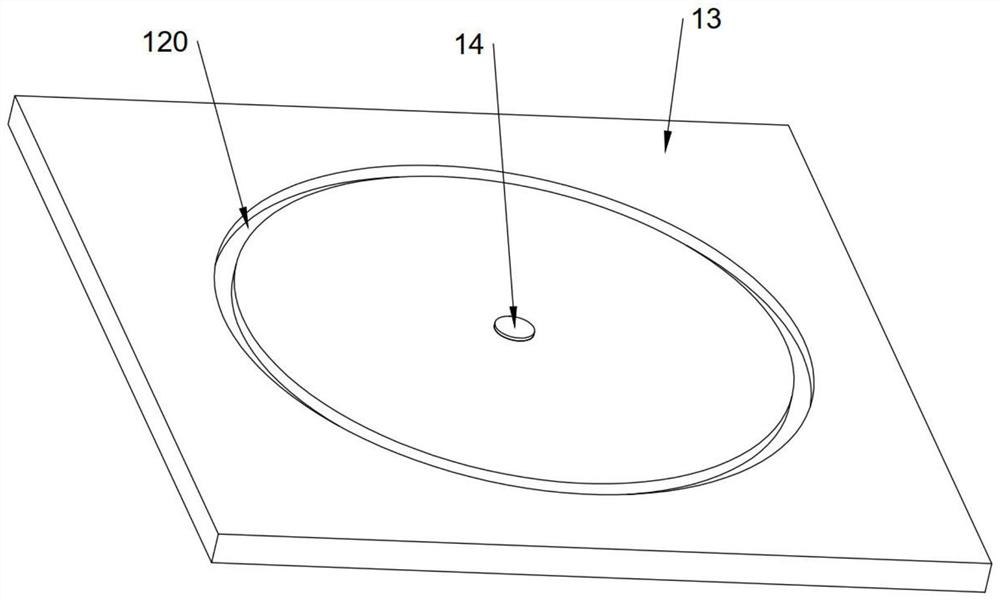 Degree-of-freedom printing base table of SLM equipment