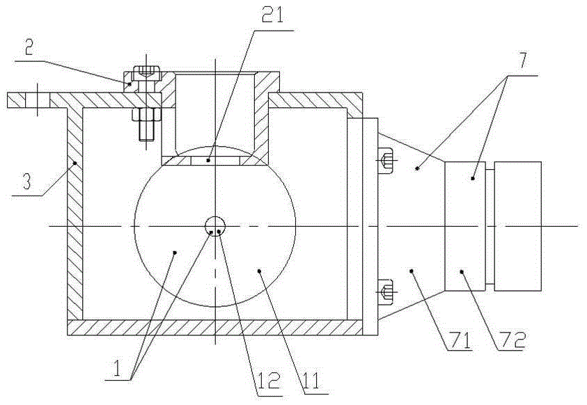 A deburring device for shaft parts