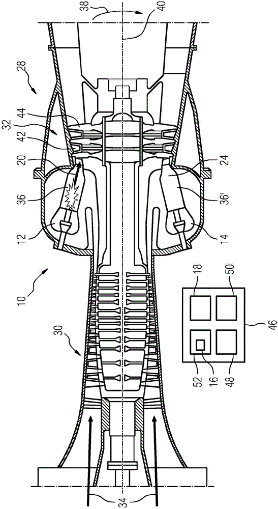 Method for starting a combustion system