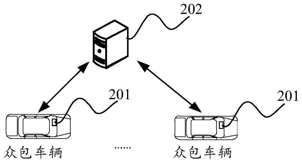 Map data updating method and electronic equipment