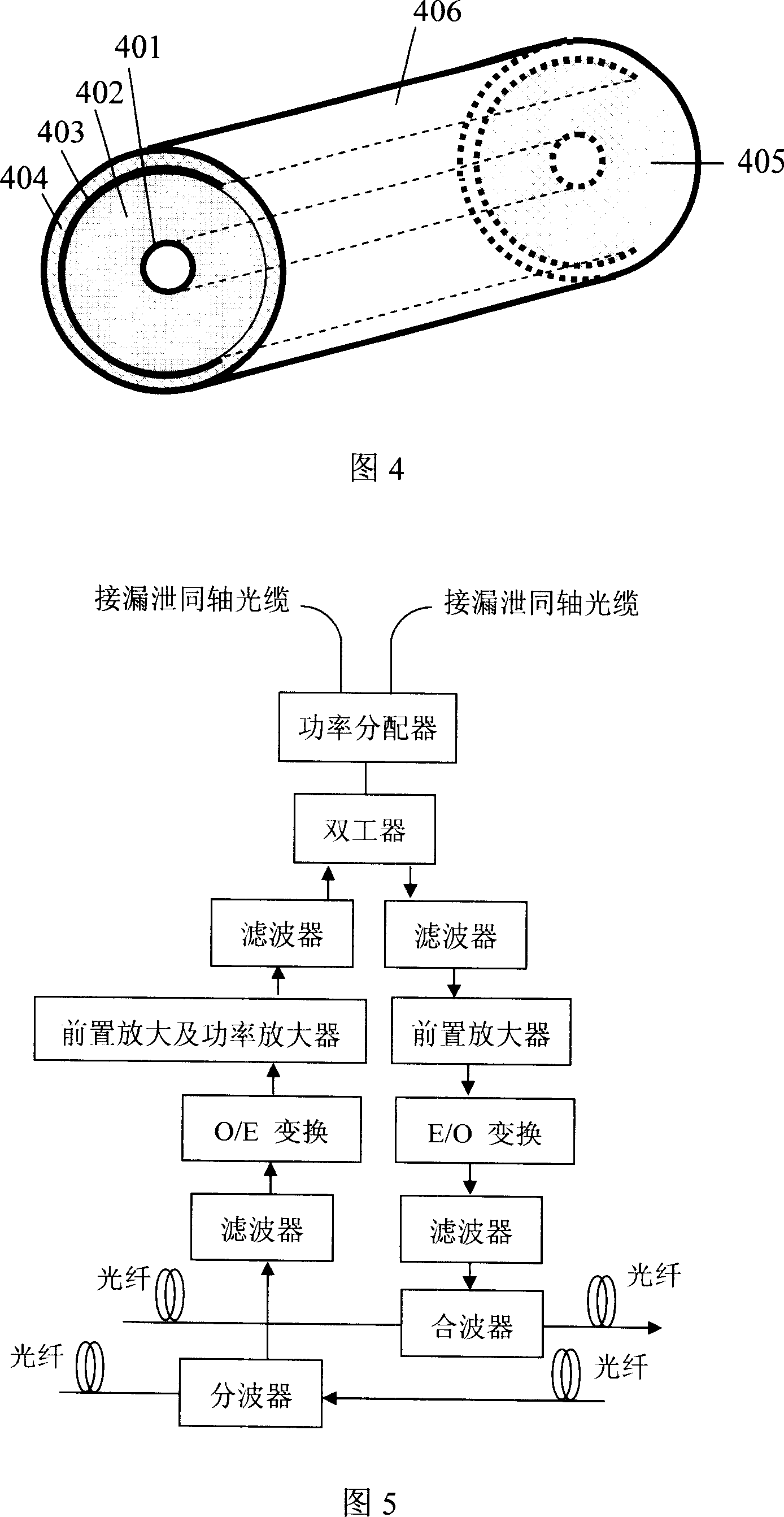 Method and system for realizing train positioning and real-time tracking by using leakage coaxial cable