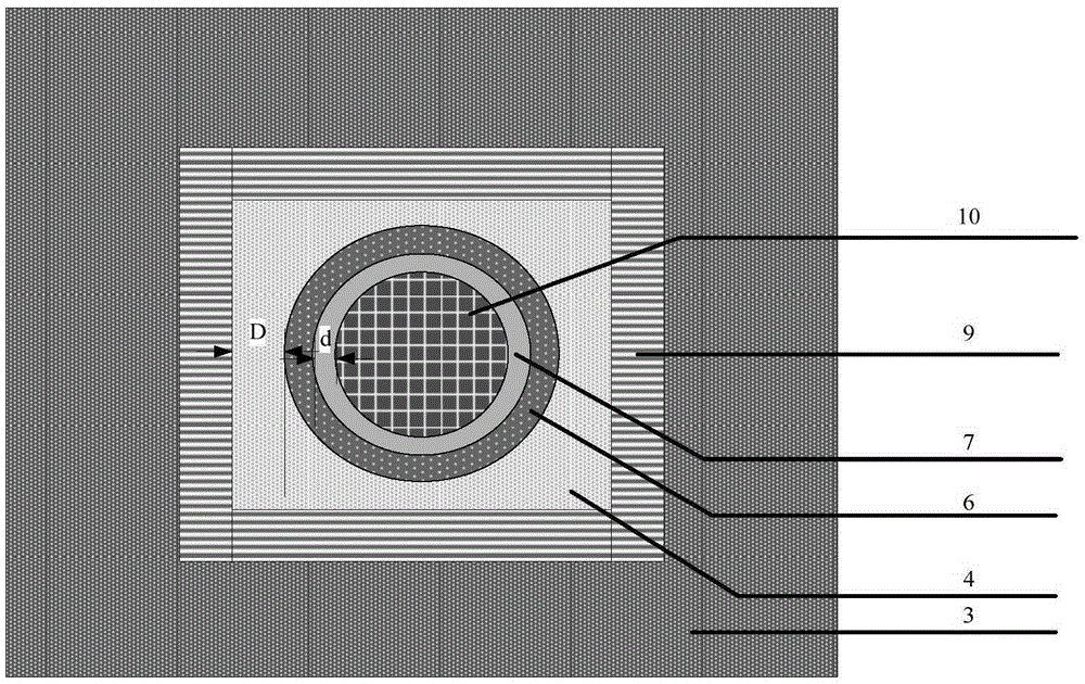 A kind of capacitive Si-based radiation detection device and its preparation method