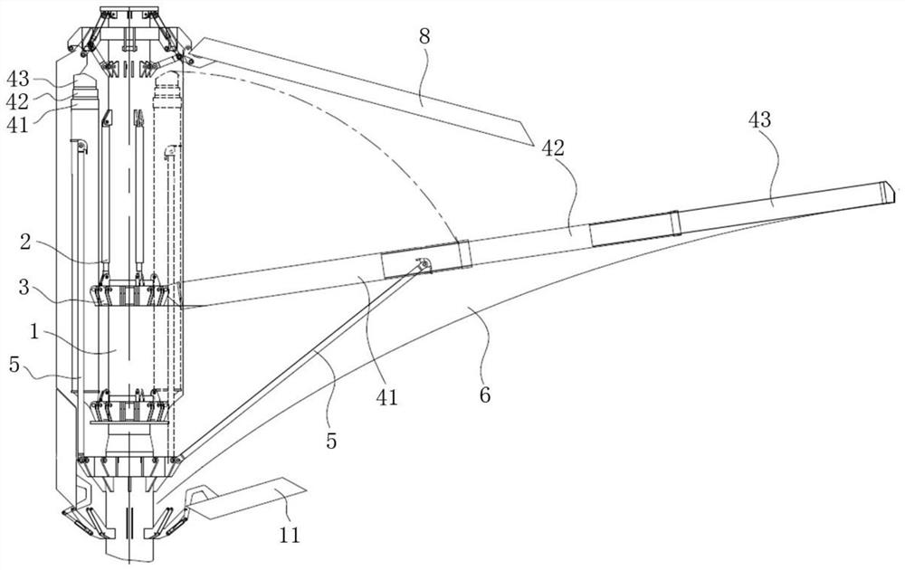 Giant folding umbrella