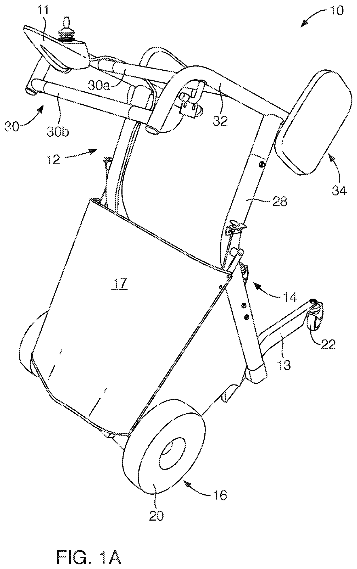 Exercising, mobility transporter apparatus and method