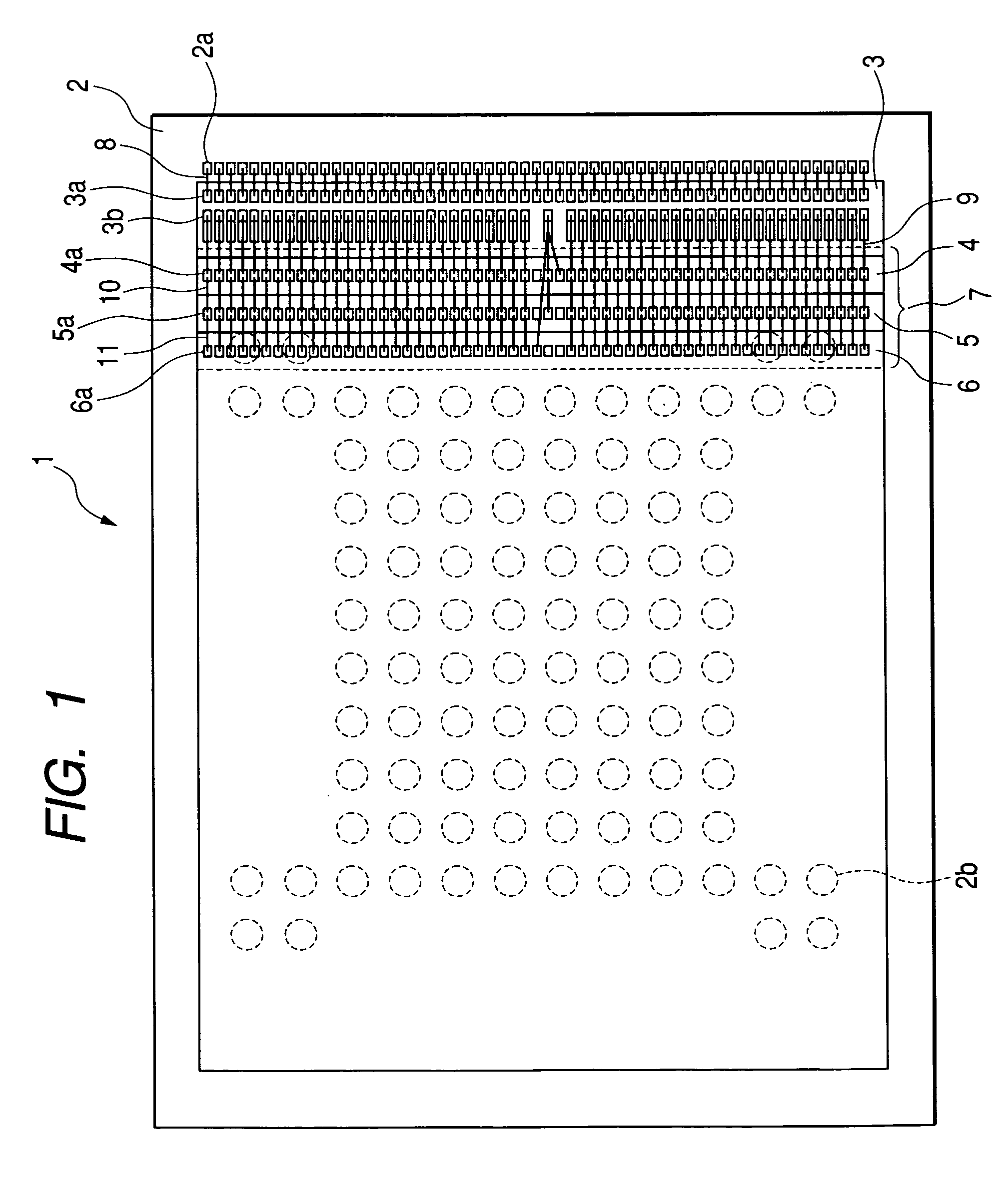 Stacked chip semiconductor device