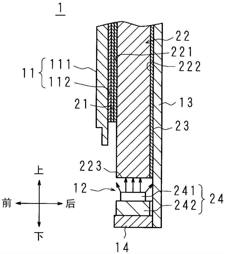 Illumination device and display device