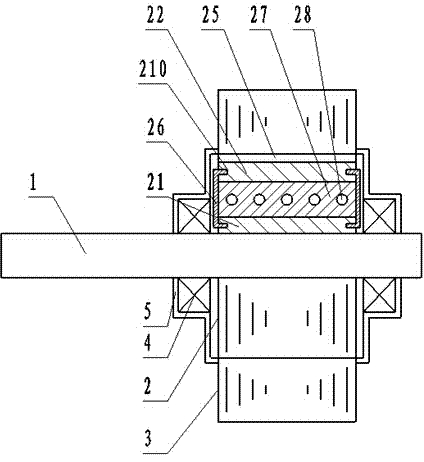 Washing machine motor with mute function