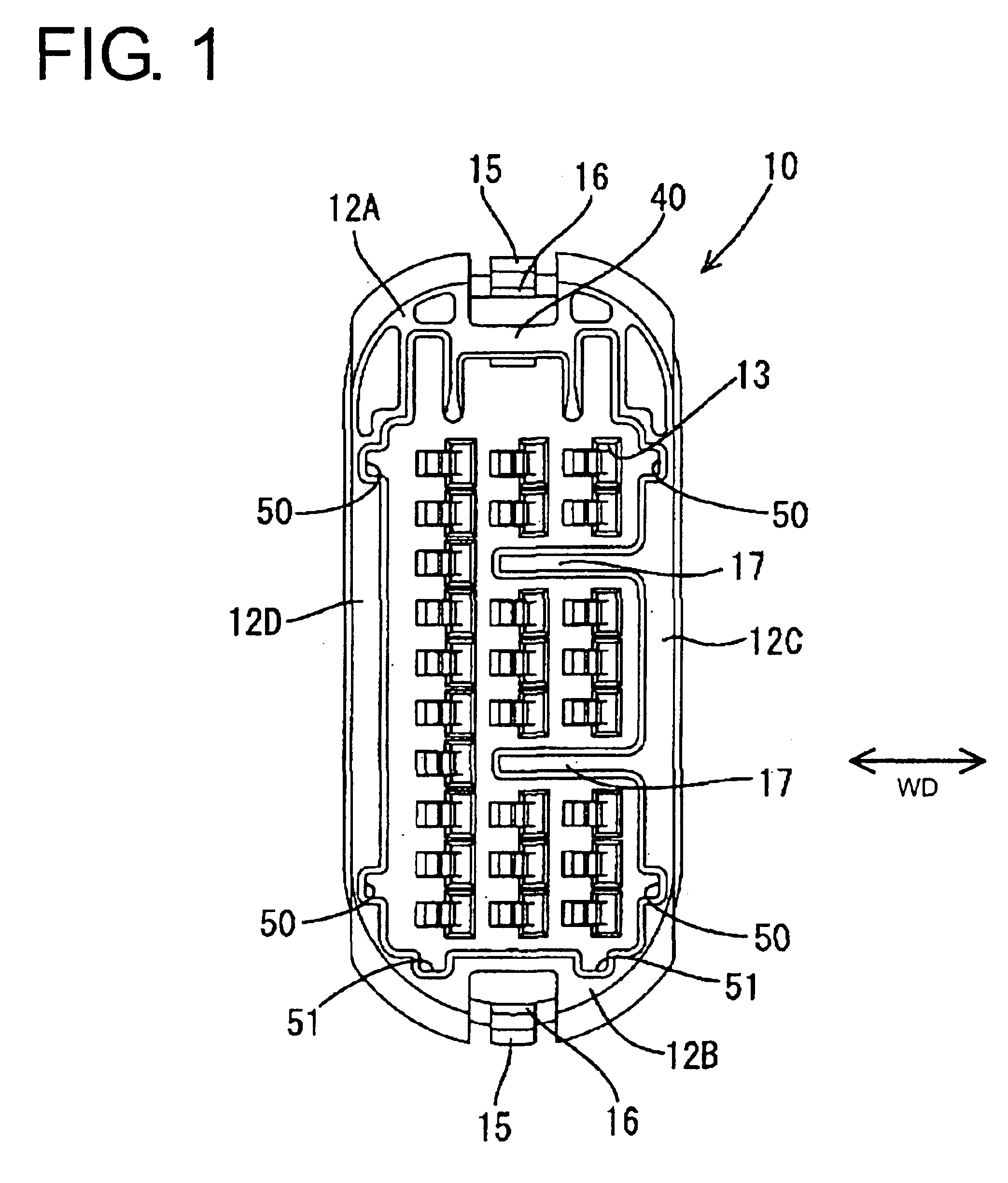 Connector and a method of assembling it