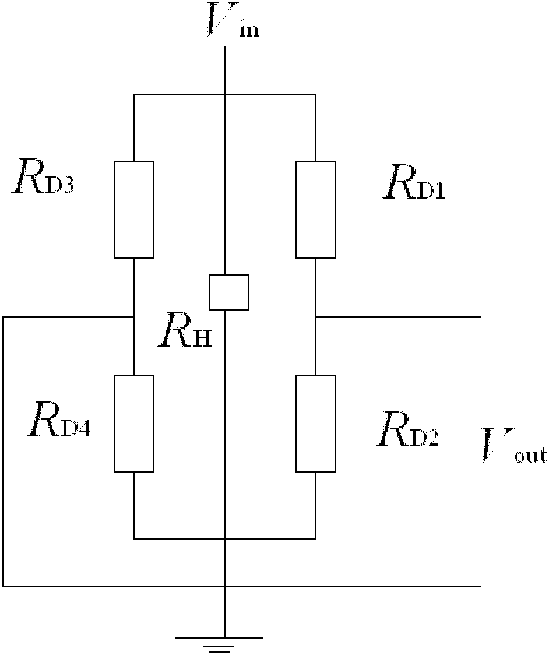 Manufacturing method of convective acceleration sensor chip based on temperature sensitive resistor