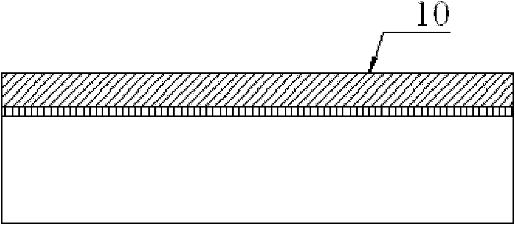 Manufacturing method of convective acceleration sensor chip based on temperature sensitive resistor