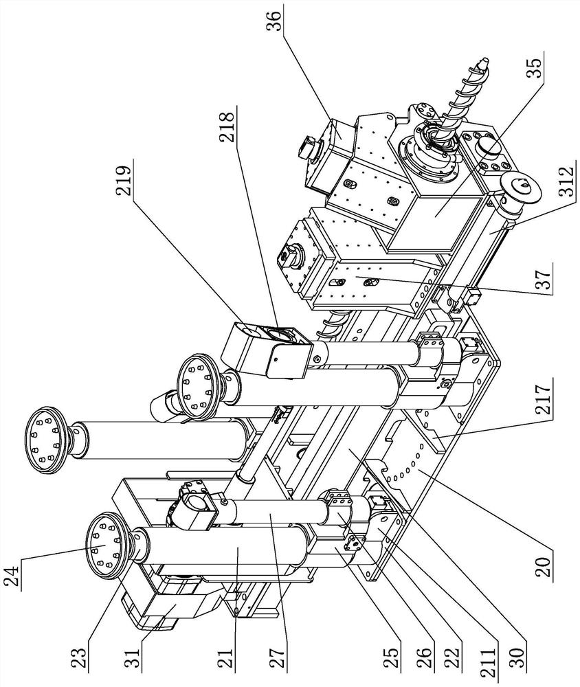 Drilling machine capable of automatically ascending and descending drill rod and automatic control method