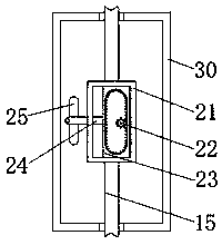 Anti-deformation storage battery shell coiling device