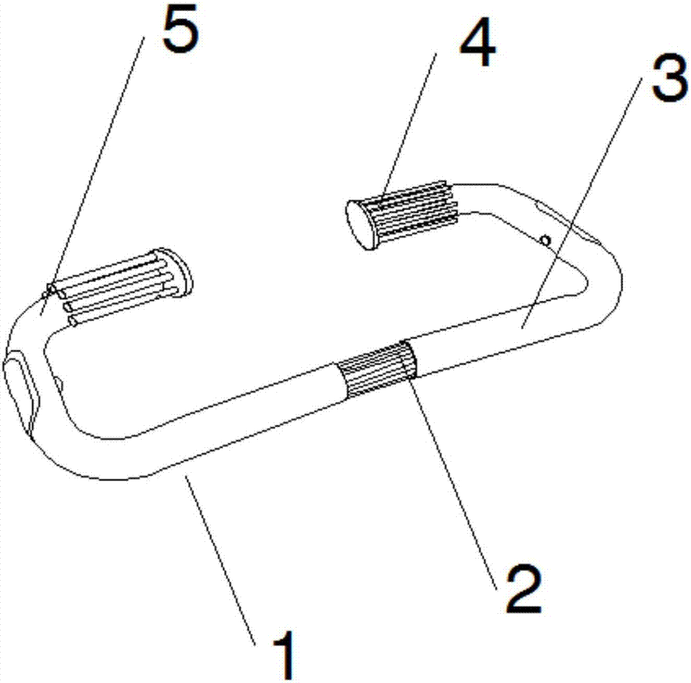 Fitness treadmill armrest