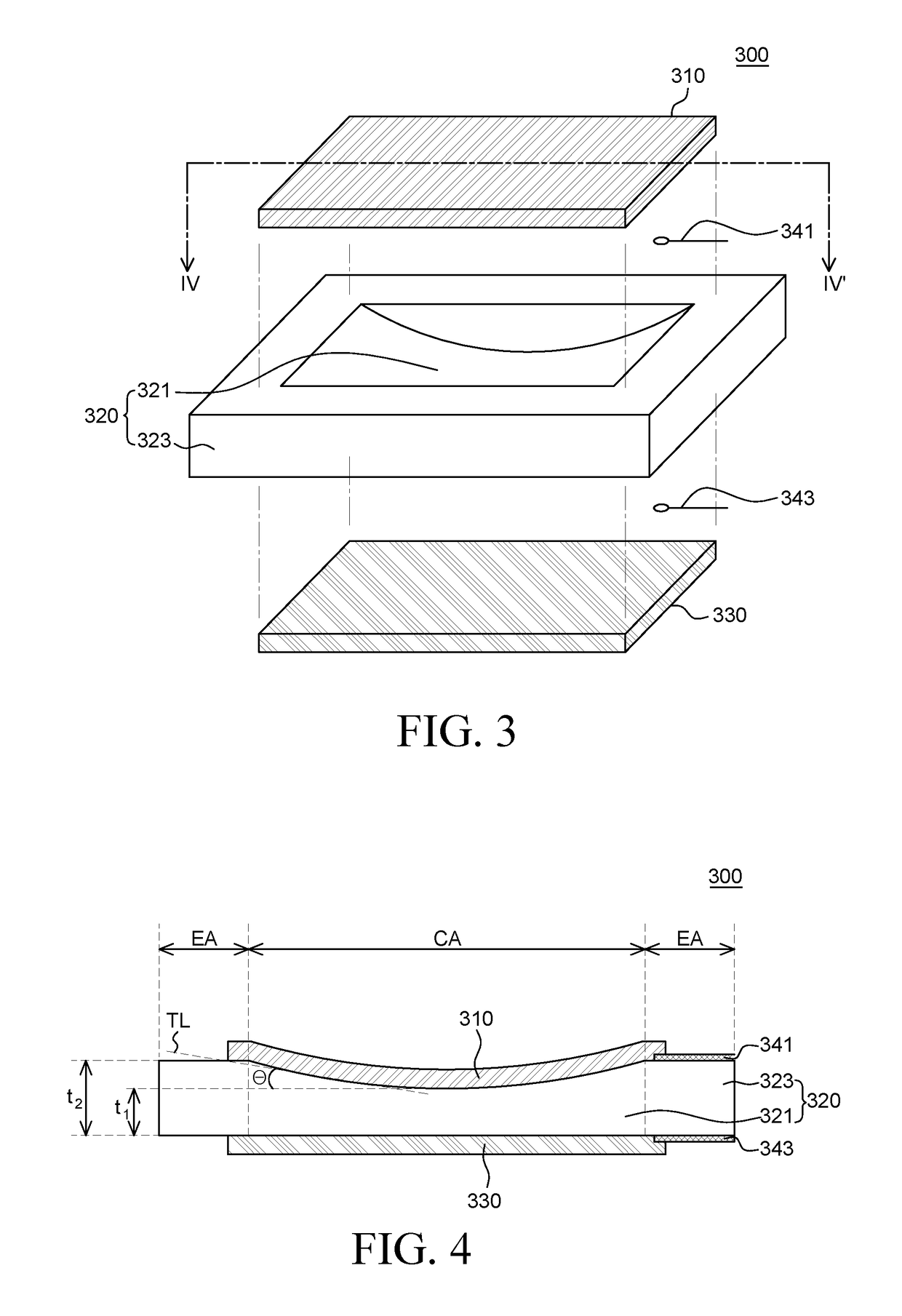 Touch Sensitive Element and Display Device Including the Same
