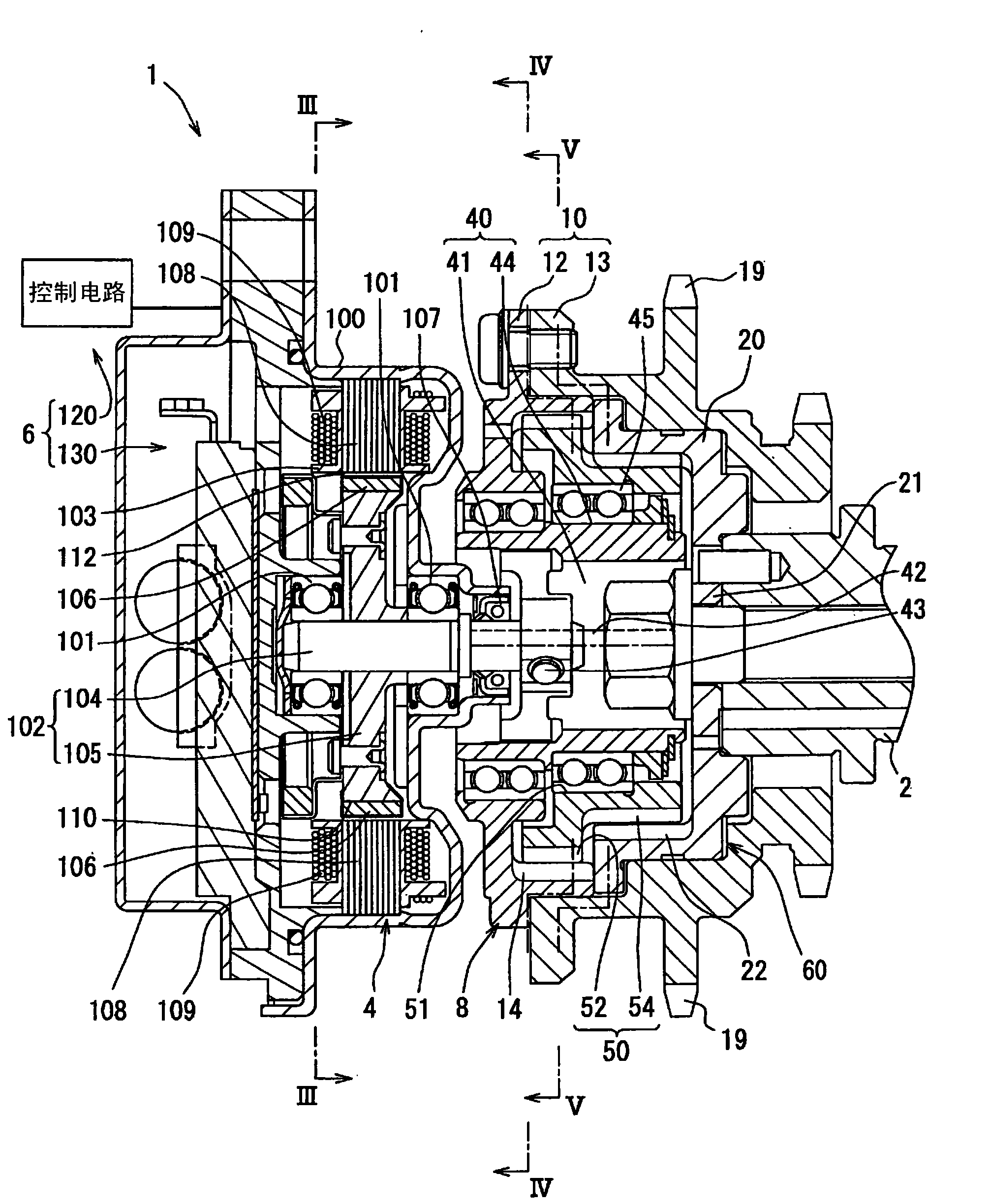 Valve timing adjustment device