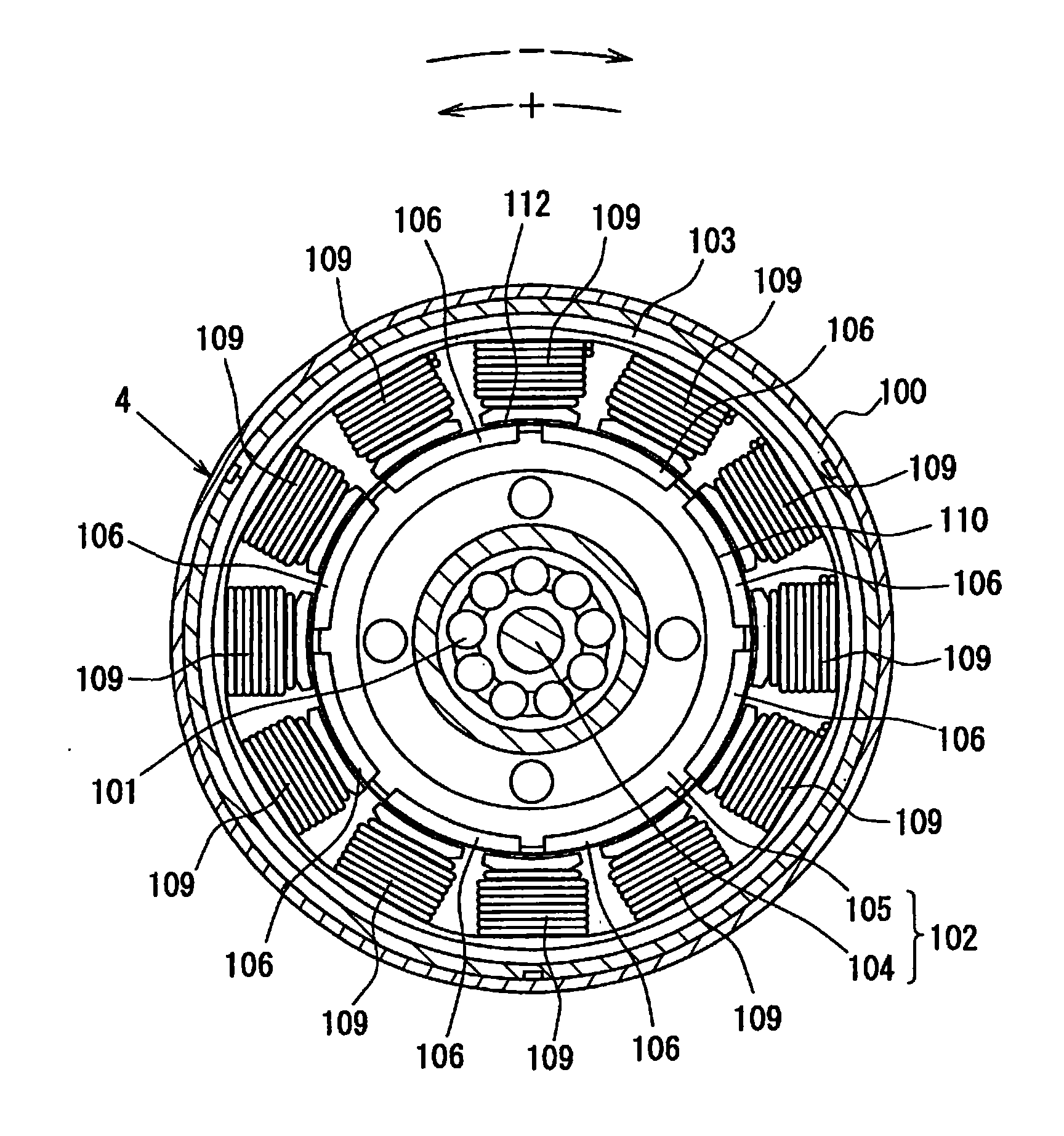 Valve timing adjustment device