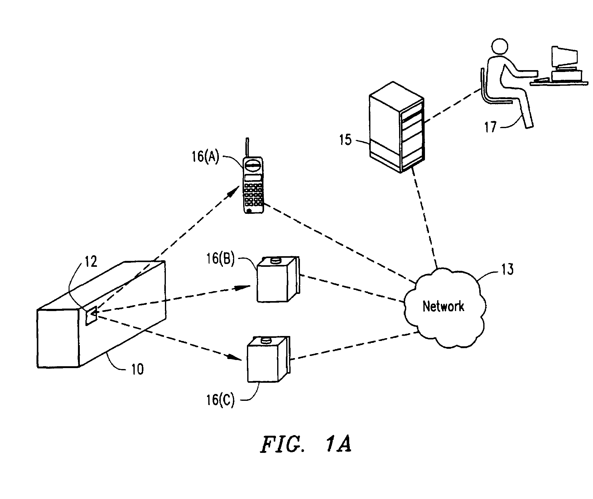 Method and system for monitoring containers to maintain the security thereof