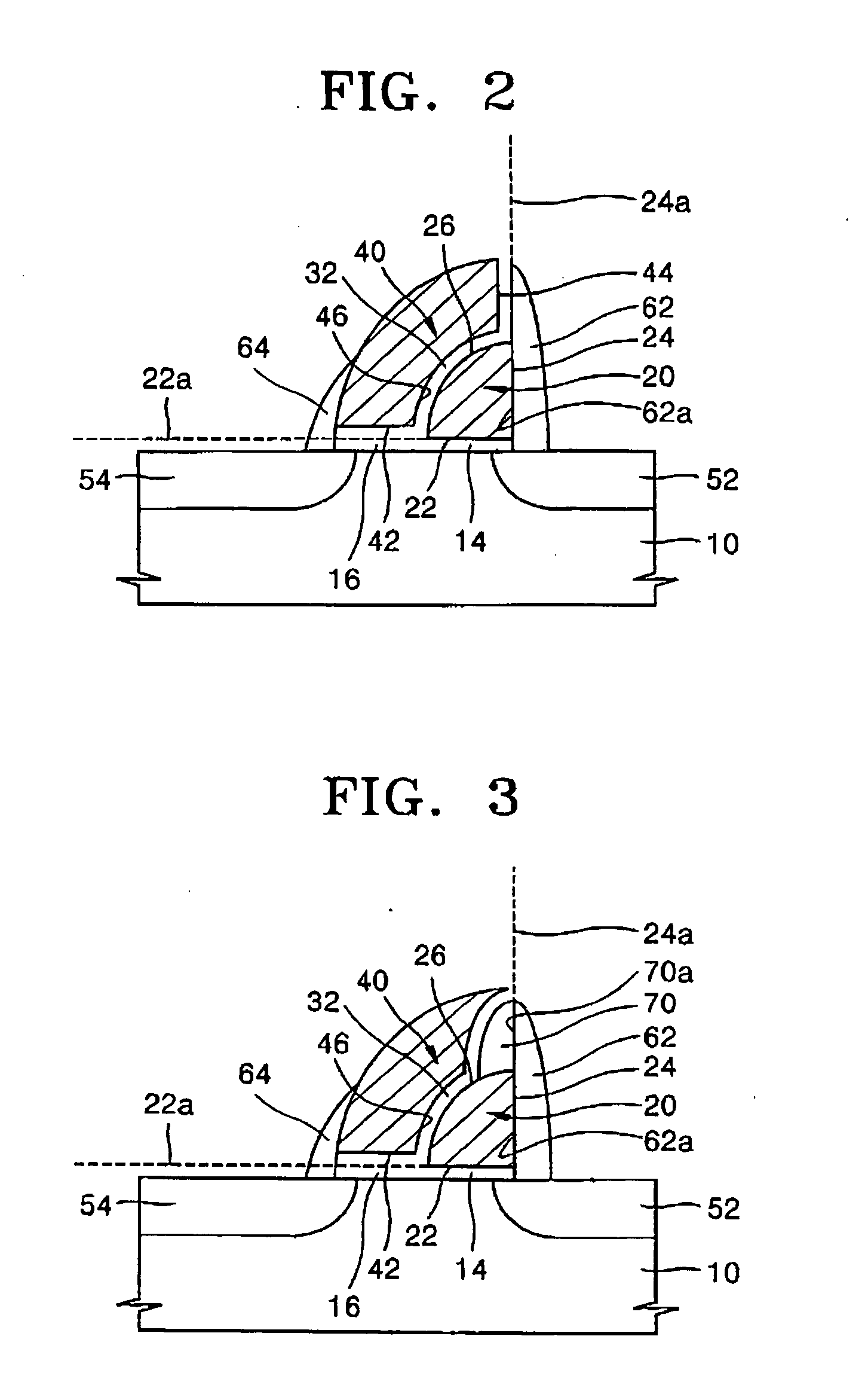 Split gate type flash memory device and method of manufacturing the same