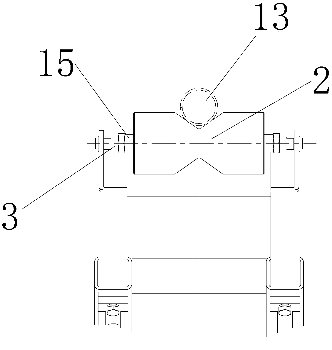 Automatic following, lifting and pneumatic supporting device and laser pipe cutting machine with device