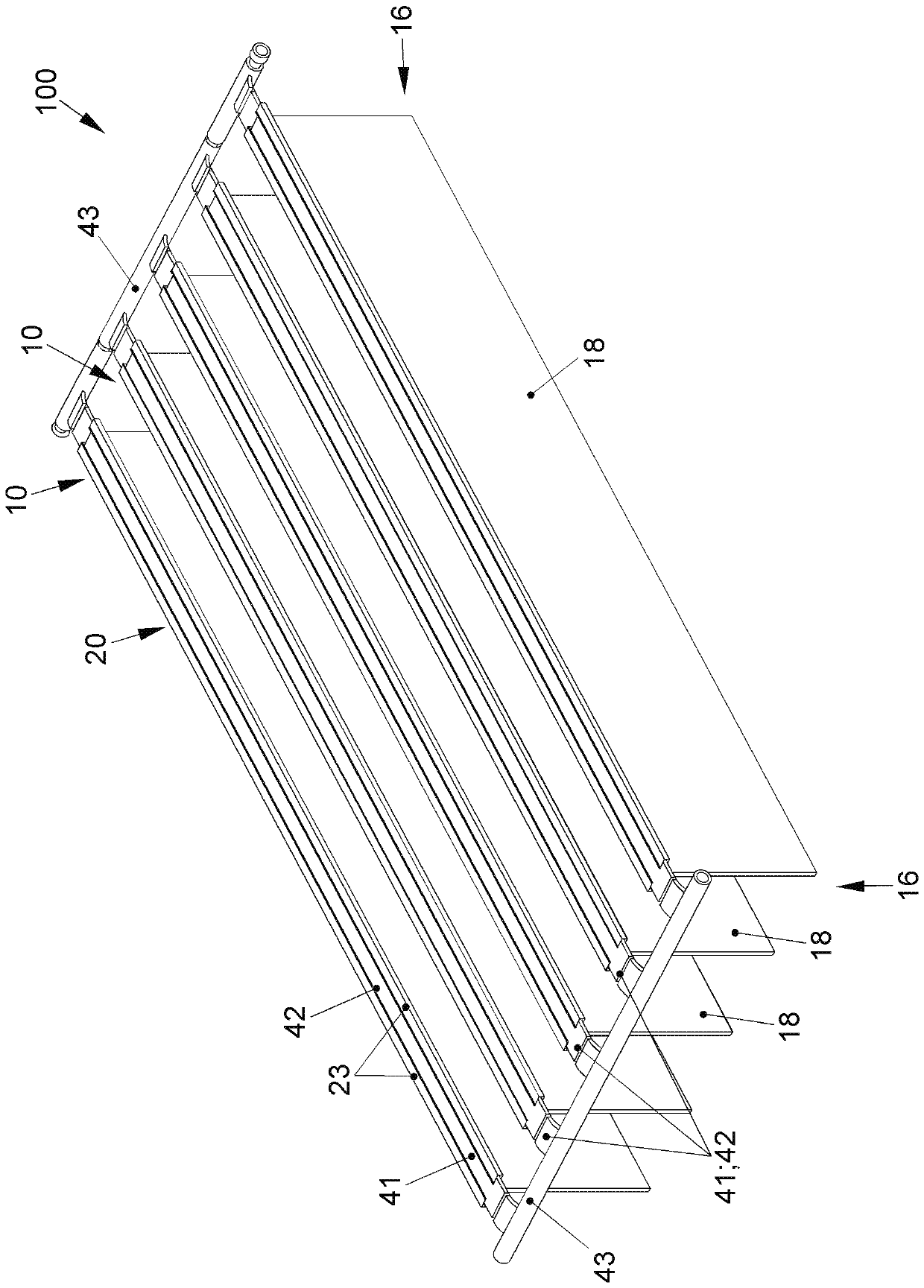 Device for cooling at least one battery cell of battery module