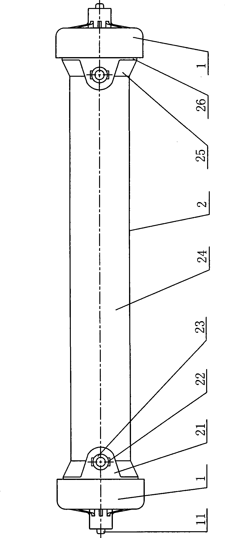 Housing of hemoconcentration device