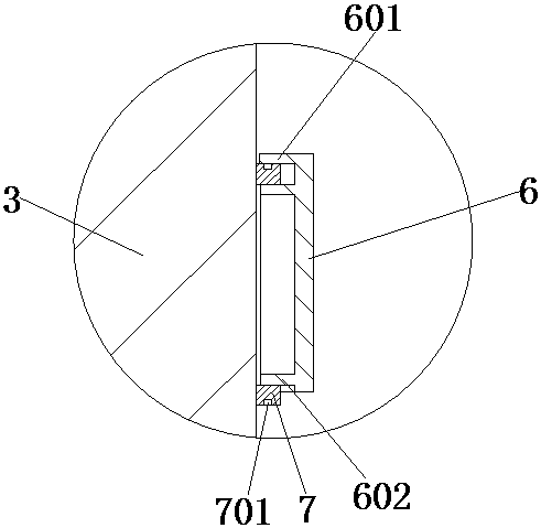 Core tube shaft structure of super high-rise building