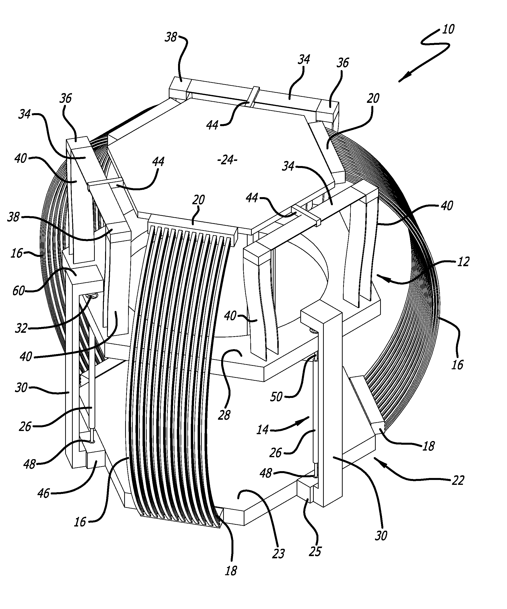 Thermal straps for spacecraft