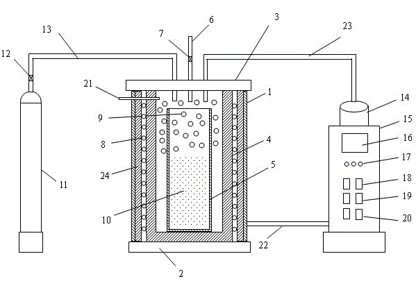 Method for preparing ordered needle coke through using coal tar pitch