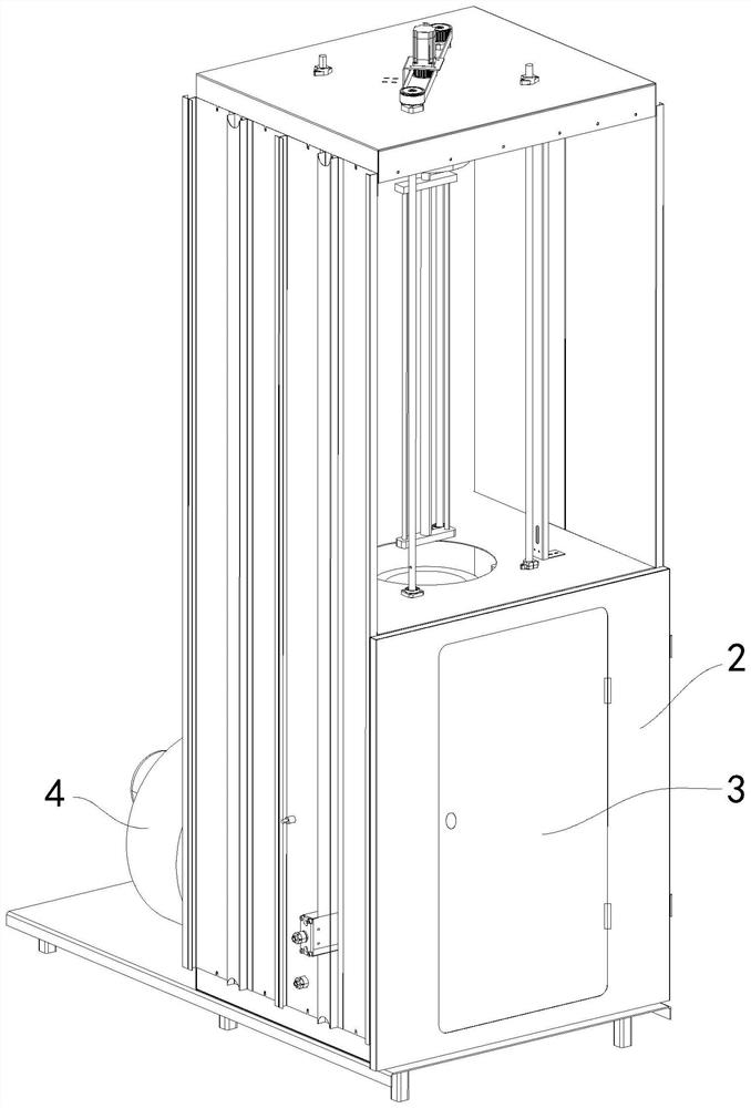 Filter element recovery method and device for elevator collaborative production line