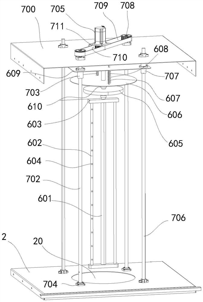 Filter element recovery method and device for elevator collaborative production line