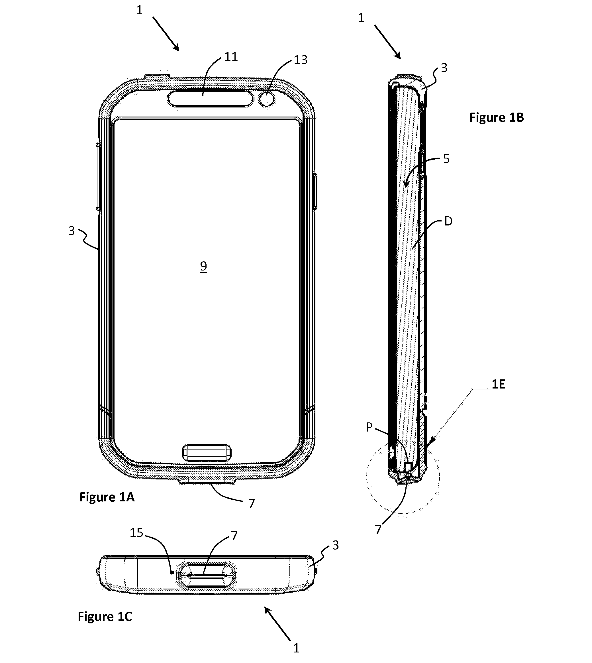 Protective case for mobile electronic device